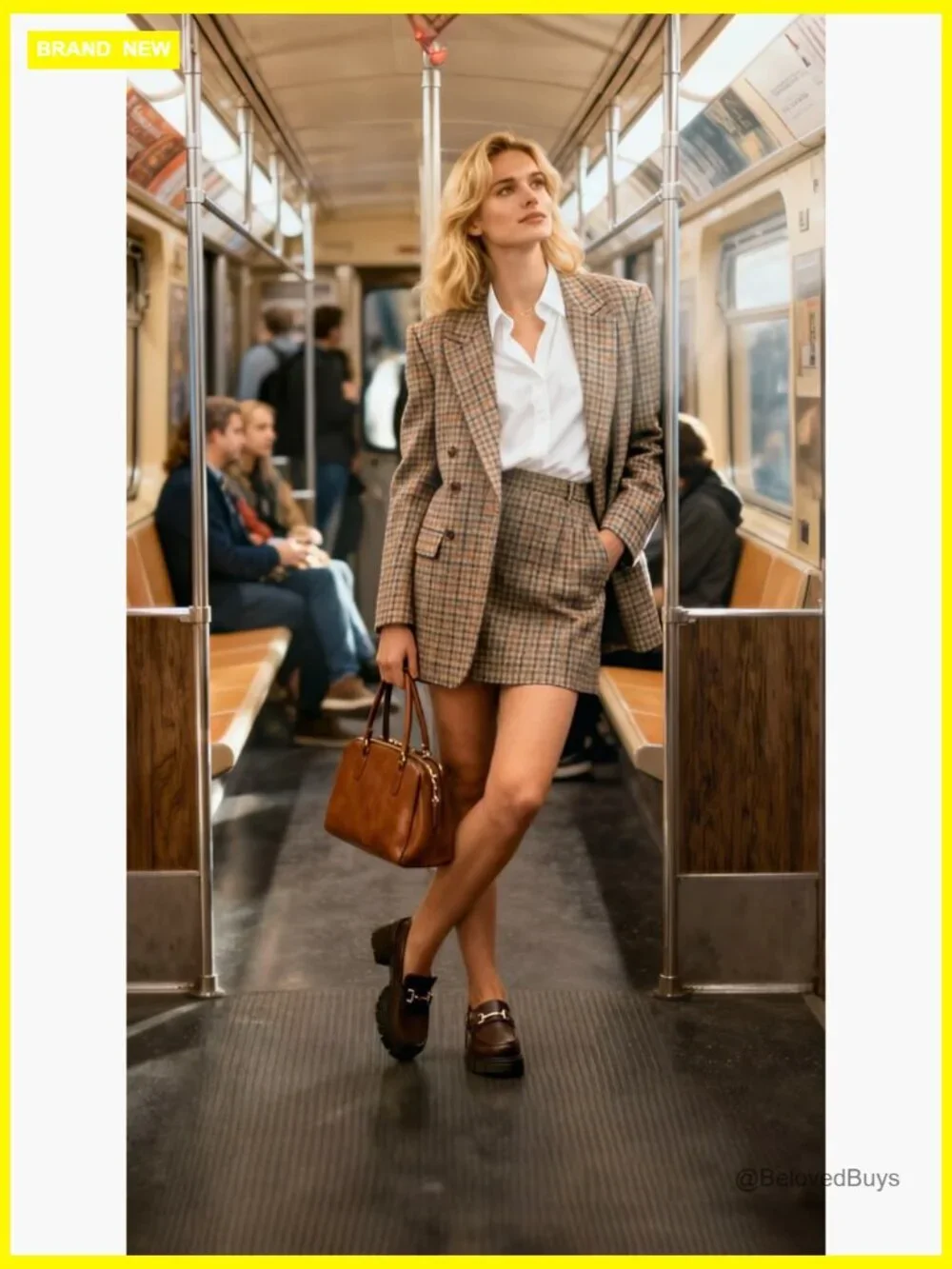 Platform Chunky Loafers with Horsebit Detail
